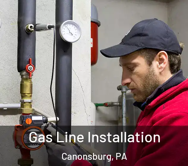  Gas Line Installation Canonsburg, PA